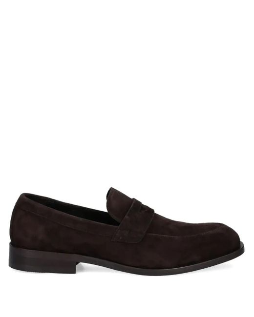 Boss Loafer aus Wildleder in Black für Herren