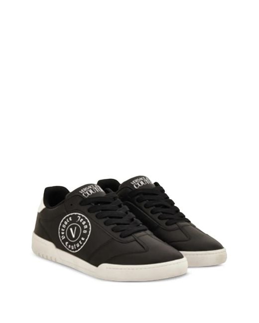 Versace Jeans Couture Black Brooklyn Sneakers for men