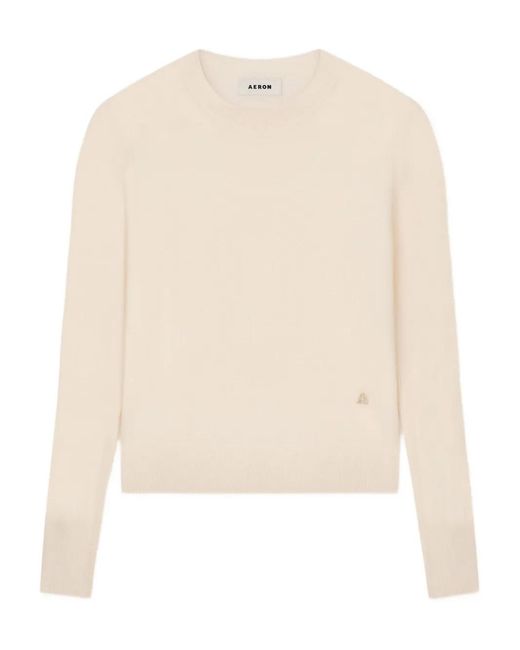 Aeron White Bliss Long-Sleeves Sweater