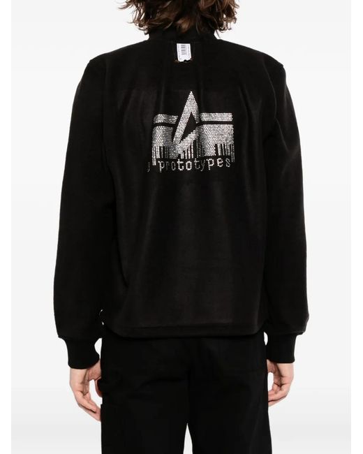 PROTOTYPES Black X Alpha Industries Inside-Out Jacket for men