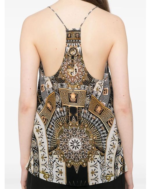 Camilla Temples Of Dendara T Back トップ Black