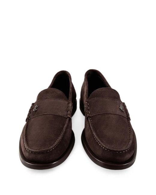 Jimmy Choo Brown Ethan Loafers for men