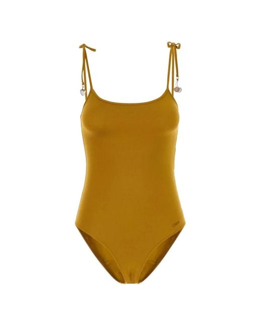 Chloé White Swimsuit