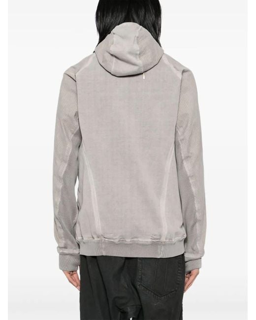 Veste Asymétrique À Capuche Boris Bidjan Saberi pour homme en coloris Gray