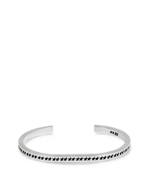 Twojeys White Starline Bangle Bracelet