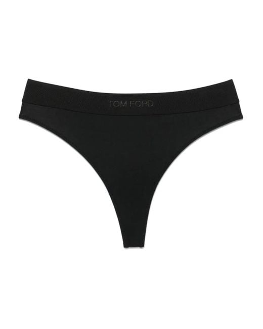 Tom Ford Black Underwear Panties Clothing