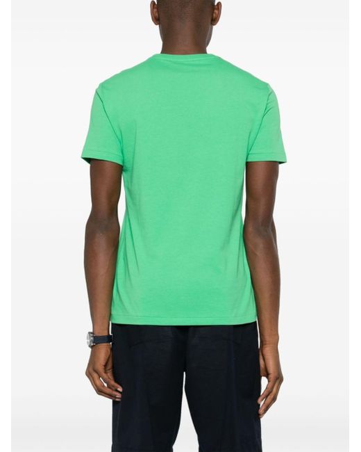 Polo Ralph Lauren Green Polo Pony-motif T-shirt for men