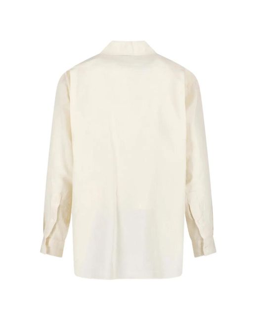 Kaptain Sunshine White Patch-Pocket Shirt for men