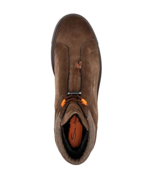 Stivali di Santoni in Brown da Uomo