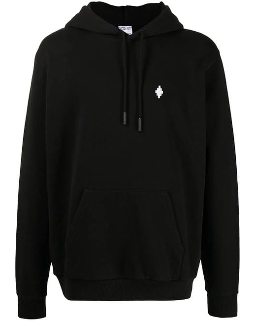メンズ Marcelo Burlon ドローストリング パーカー Black