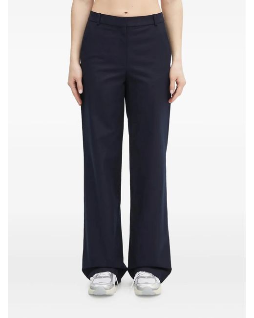 A.P.C. Blue Margaret Cotton Trousers