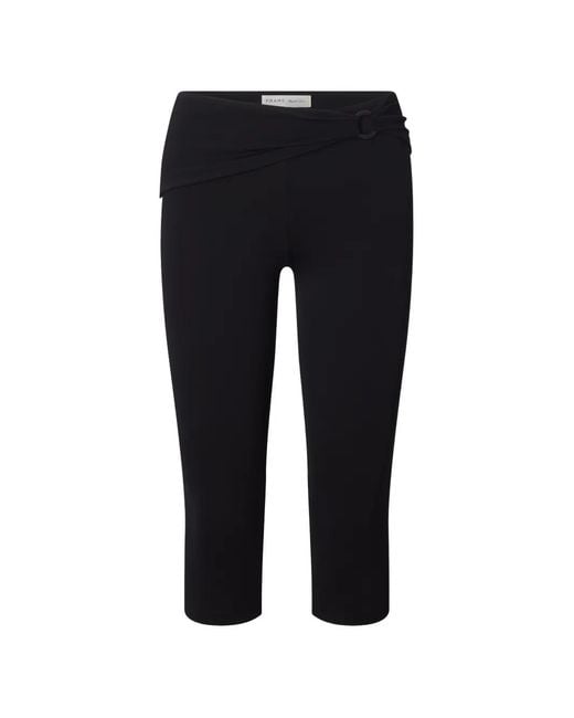 FRAME Black X Alexandra Leclerc Casino Capri Trousers