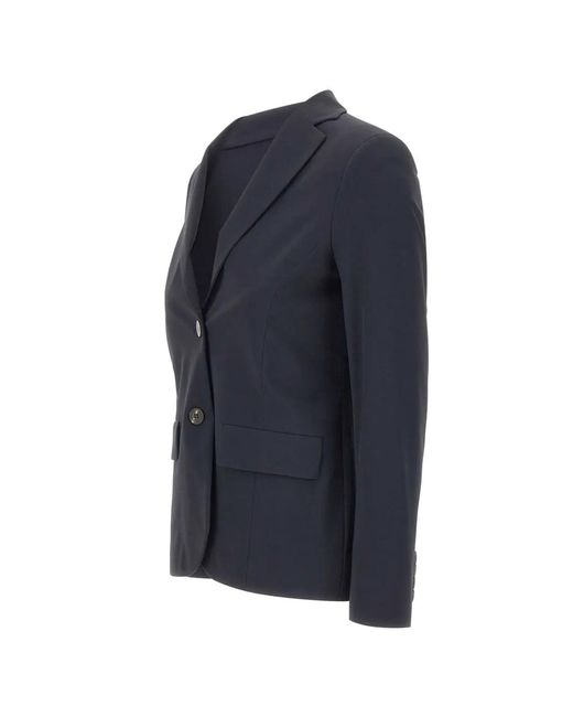 Rrd Blue Surflex Single-Breasted Blazer