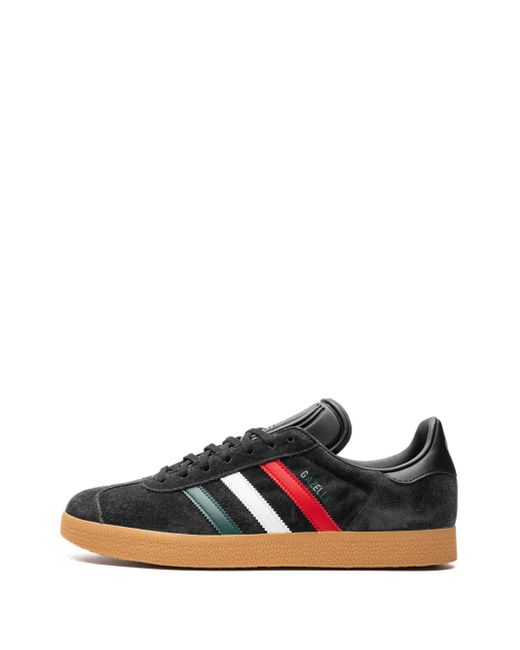 メンズ Adidas Gazelle "black/ Red/green" スニーカー