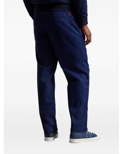 Polo Ralph Lauren Blue Polo Prepster Twill Trousers for men