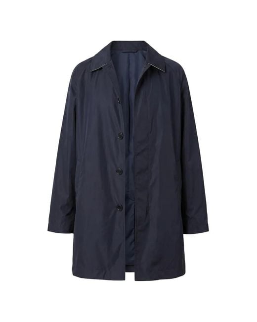 Burberry Blue Check Jacket