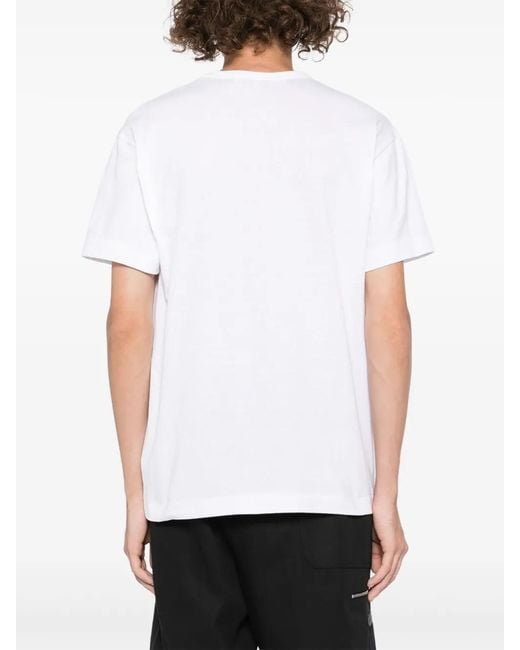 COMME DES GARÇONS PLAY White Heart-Print T-Shirt