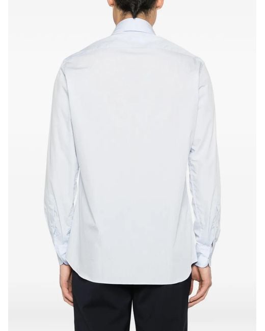 Lardini White Buttoned Shirt for men
