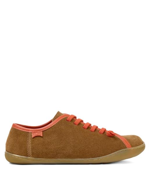Baskets En Daim À Lacets Camper en coloris Brown