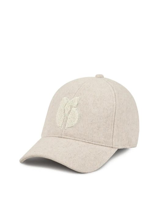 Ba&sh Natural Logo-Patch Baaseball Cap