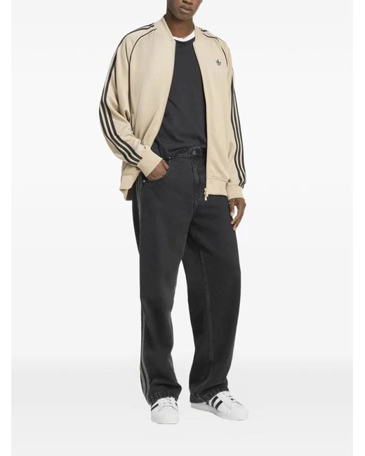 Adidas Natural Sst Adicolor Classics Track Jacket for men