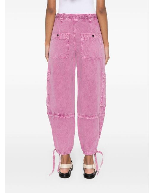 Pantalon Ivy à poches cargo Isabel Marant en coloris Pink