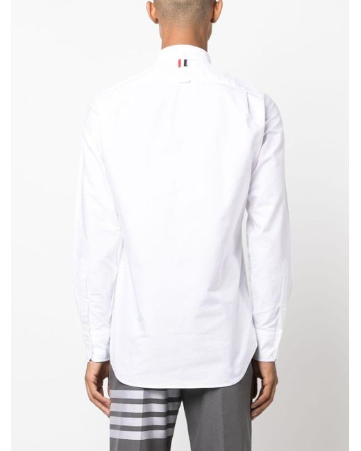Thom Browne Klassisches Hemd in White für Herren
