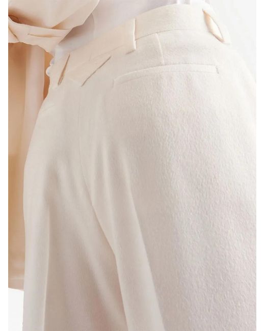 Prada Kasjmier Broek in het White