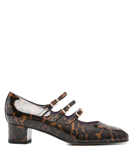 Pumps Kina Con Stampa 35Mm di CAREL PARIS in Brown