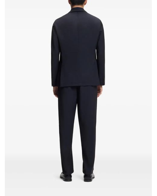 Boss Blue Hanry Buttoned Blazer for men