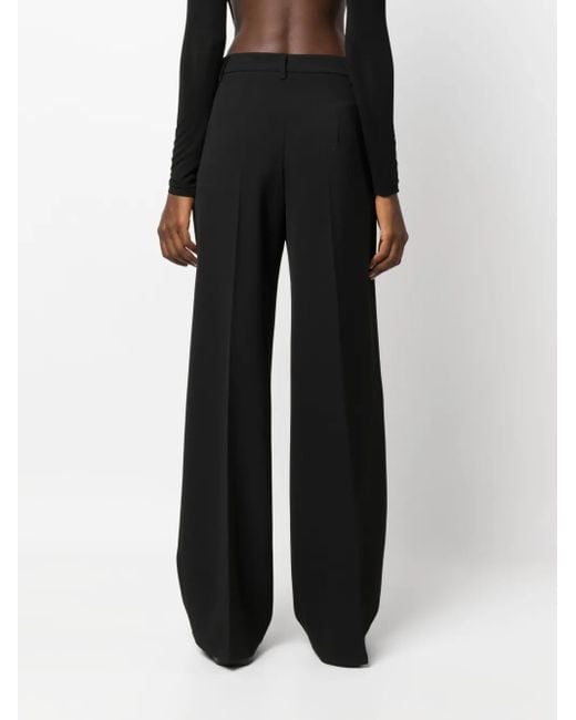 Blanca Vita Broek Met Wijde Pijpen in het Black