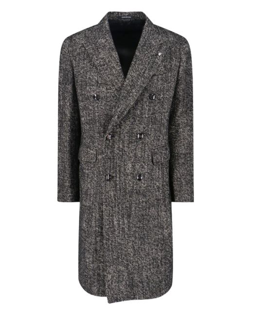 Tagliatore Jas Van Scheerwolblend in het Gray voor heren