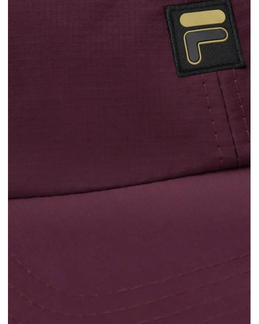 Fila Hylo Baseballkappe Mit Logo-Patch in Purple für Herren
