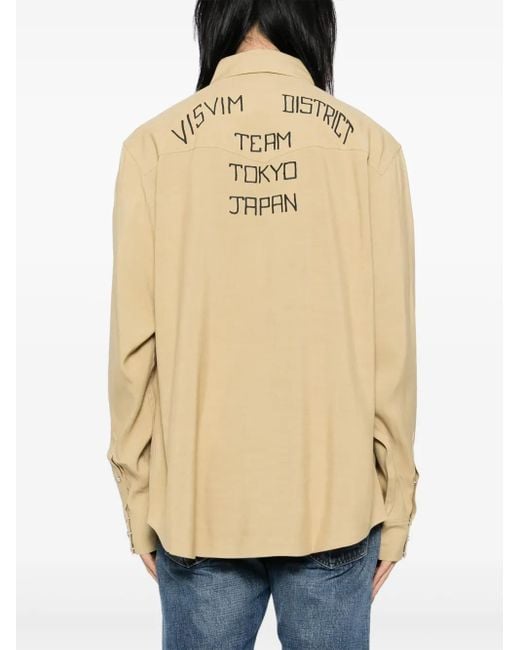 Visvim Four Corners Hemd in Natural für Herren