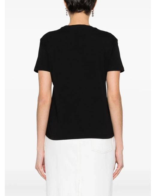 Just Cavalli Black T-shirts And Polos