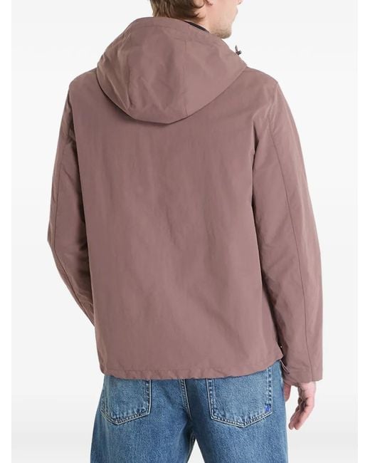 Barbour Red Baywick Hooded Jacket for men