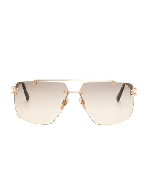 Cazal Natural 9107 Oversize-Frame Sunglasses