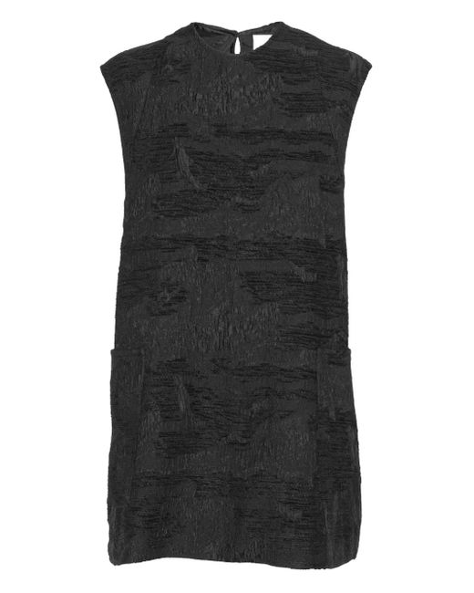 Henrik Vibskov Dart Mouwloze Mini-Jurk in het Black