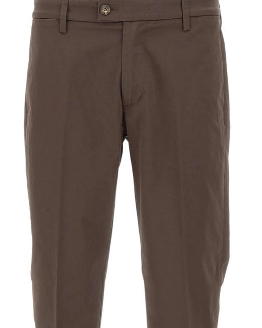 Re-hash Brown Mucha10 Trousers for men