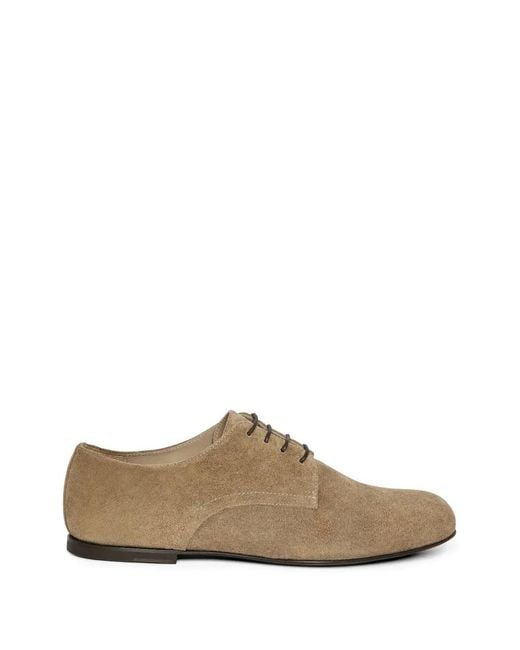Derbies En Daim Lardini pour homme en coloris Brown