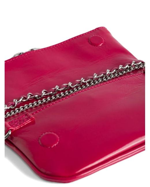 Zadig & Voltaire Red Rock Nano Vintage Patent