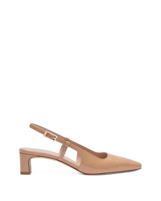 Stuart Weitzman Pink Baby Babette Slingback Pumps