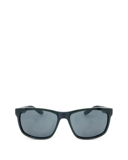 Nike Gray Cruiser Rectangle-Frame Sunglasses for men