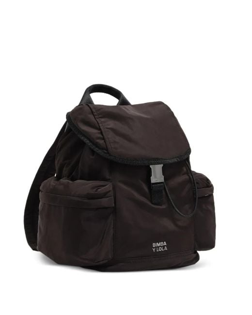 Bimba Y Lola ドローストリング バックパック L Black