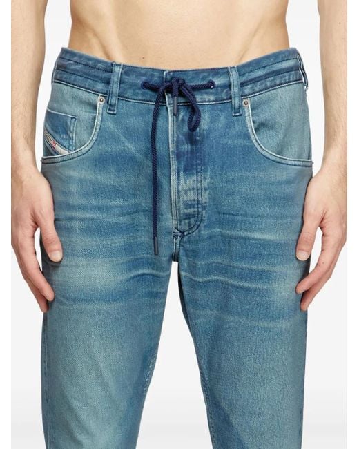 DIESEL Blue 2030 D-Krooley Jeans for men