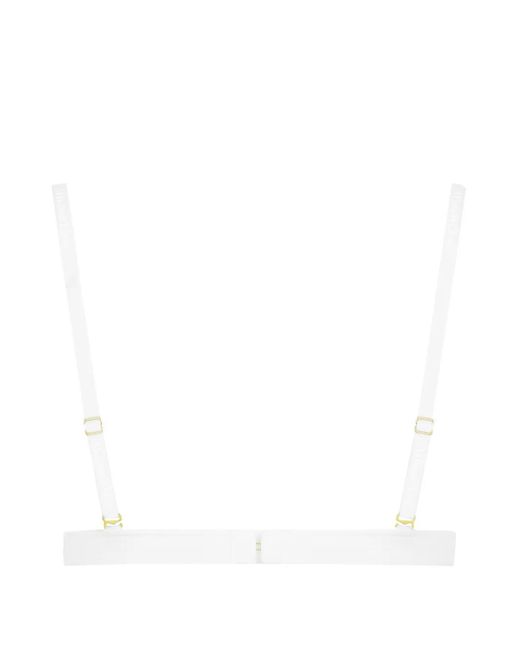 Maison Close White Corps À Corps Triangle-Cup Bra