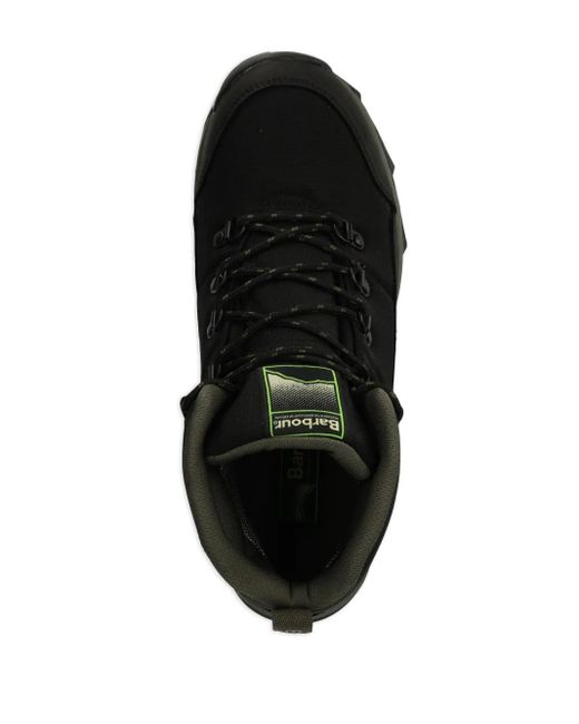 Barbour Black Malvern Boots for men