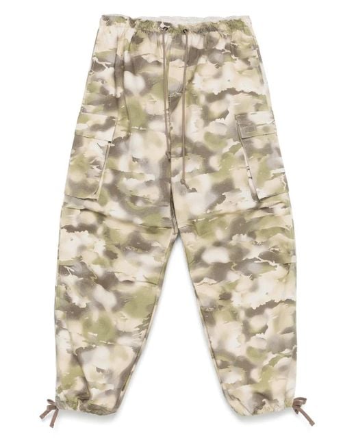 Nike Natural Camouflage-Pattern Cargo Trousers