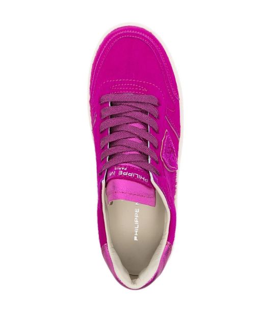 Baskets Nice Philippe Model en coloris Pink