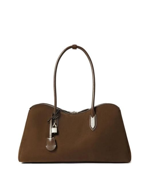 Bolso shopper Ryder texturizado Stella McCartney de color Brown